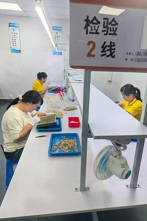 东莞虎门特种塑料注塑后产品全检2